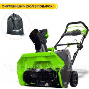 Снегоуборщик аккумуляторный GreenWorks GD40SB в Москве