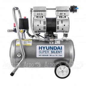 Компрессор поршневой безмасляный Hyundai HYC 18224LMS в Москве
