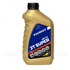 Масло полусинтетическое Patriot Super Active API TC 0.946 л для 2-х тактных двигателей в Москве