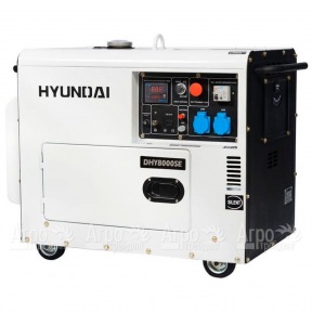 Дизельгенератор Hyundai DHY 8000SE 5,5 кВт в Москве