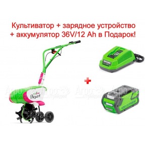 Аккумуляторный культиватор Monferme Agat 0.8 кВт в Москве
