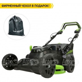 Газонокосилка аккумуляторная GreenWorks TwinForce GC82LM61S (без аккумулятора и зарядного устройства) в Москве