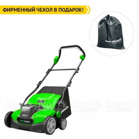 Аккумуляторный вертикуттер GreenWorks GD40SC36 (2511507UB)  в Москве