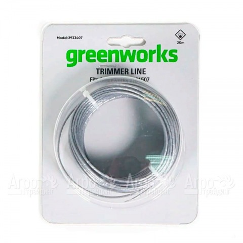 Леска 1.65 мм для триммеров GreenWorks в Москве