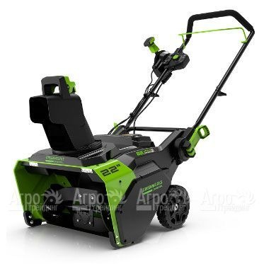 Снегоуборщик аккумуляторный GreenWorks GD82STK5 в Москве