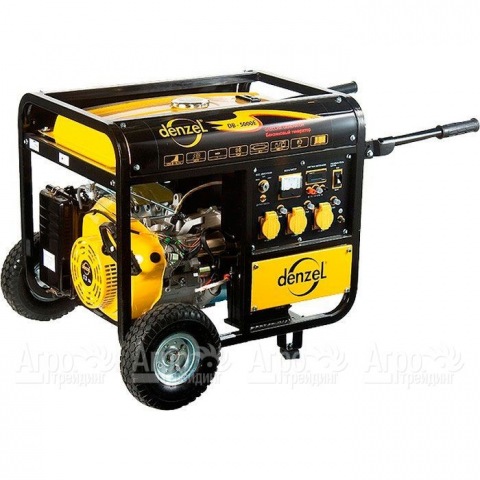 Бензогенератор Denzel DB8500Е 6.5 кВт  в Москве