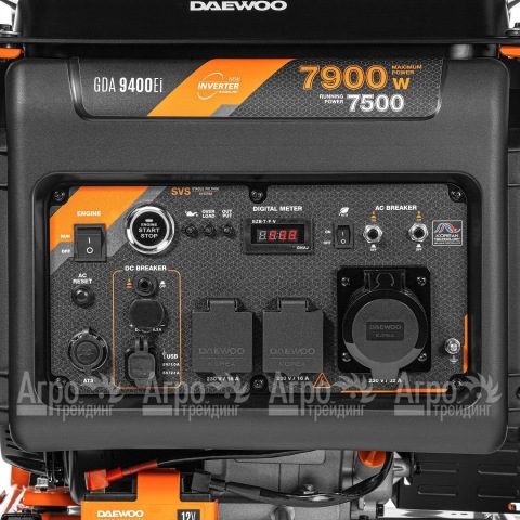 Бензогенератор инверторный Daewoo GDA 9400Еi 7.5 кВт в Москве