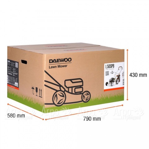 Газонокосилка бензиновая Daewoo L 50SPB (X BLADE) в Москве