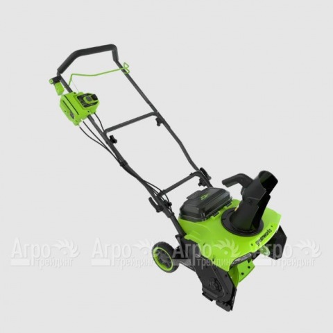 Снегоуборщик аккумуляторный GreenWorks GD40STX2 (без аккумулятора и зарядного устройства) в Москве