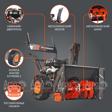Снегоуборщик бензиновый Patriot PS 601 в Москве