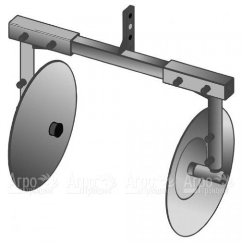 Окучник дисковый раздвижной без сцепки для мотоблоков Целина ТИП.2  в Москве