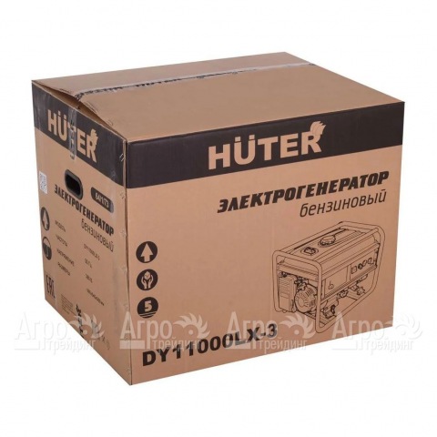 Бензогенератор Huter DY11000LX-3 8.5 кВт в Москве