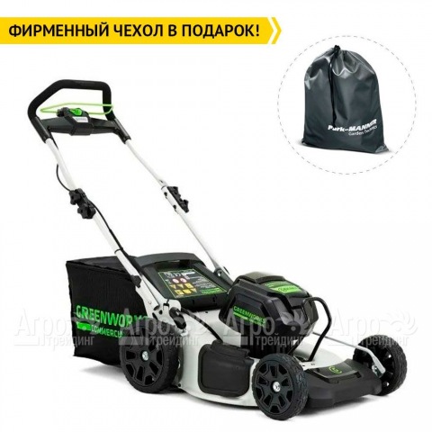 Газонокосилка аккумуляторная GreenWorks GC82LM51K5  в Москве