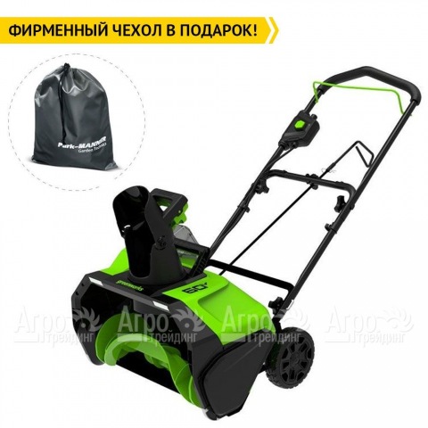 Снегоуборщик аккумуляторный GreenWorks GD60PST 5 Ач  в Москве