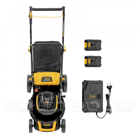 Газонокосилка аккумуляторная Denzel DLM-460 в Москве