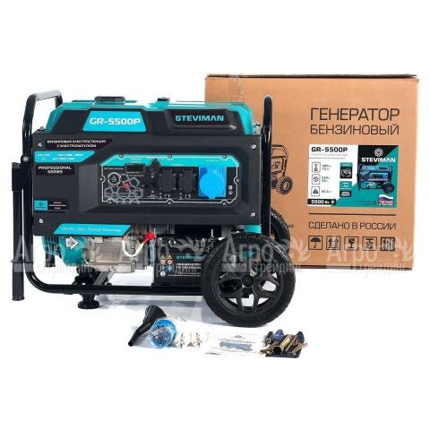 Бензогенератор Steviman GR-5500P 5 кВт в Москве