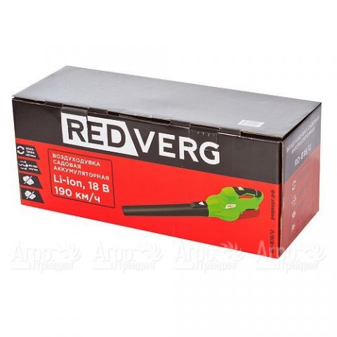 Воздуходувка аккумуляторная RedVerg RD-B18/U2 (без аккумулятора и зарядного устройства) в Москве