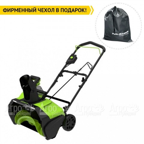 Снегоуборщик аккумуляторный GreenWorks G40ST40 (без аккумулятора и зарядного устройства)  в Москве