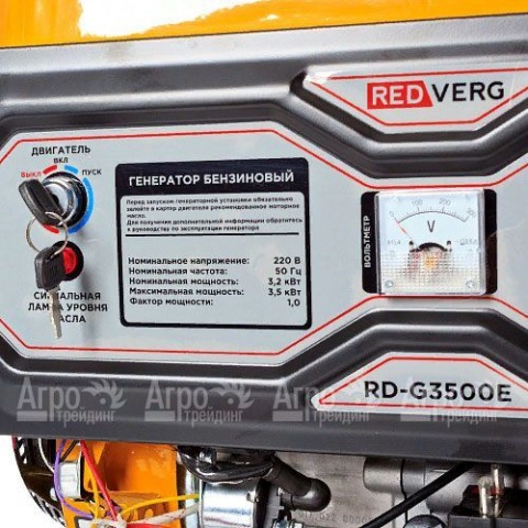 Бензогенератор RedVerg RD-G3500E 3.2 кВт в Москве