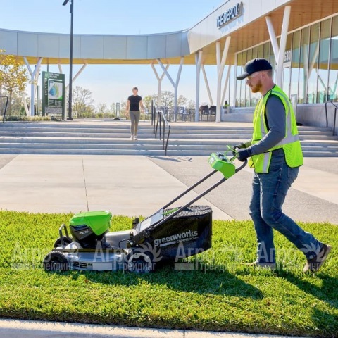 Газонокосилка аккумуляторная GreenWorks LM221S (без аккумулятора и зарядного устройства) в Москве