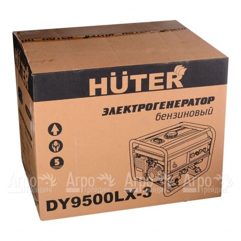 Бензогенератор Huter DY9500LX-3 7.5 кВт в Москве