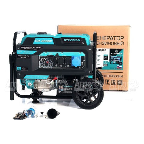 Бензогенератор Steviman GR-6500P 6 кВт в Москве