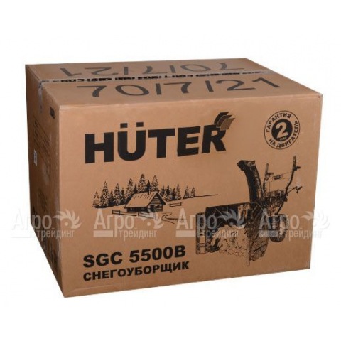 Бензиновый снегоуборщик Huter SGC-5500В в Москве