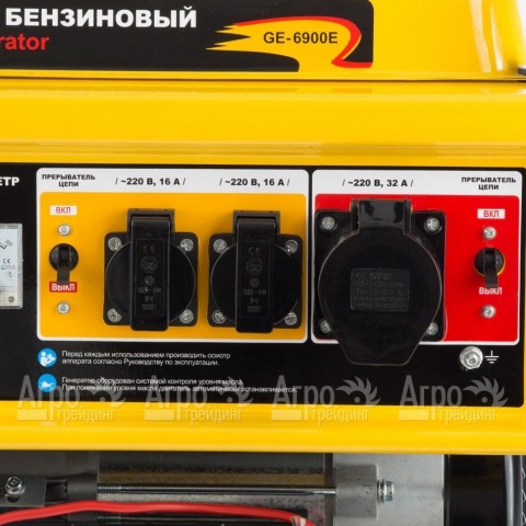 Бензогенератор Denzel GE 6900E 5 кВт в Москве
