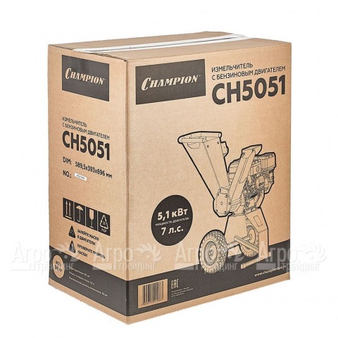 Измельчитель садовый бензиновый Champion CH5051 в Москве