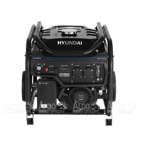 Бензогенератор Hyundai HHY 3050FE 2.8 кВт в Москве