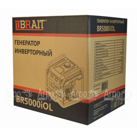 Инверторный генератор Brait BR5000iOL 3.6 кВт в Москве