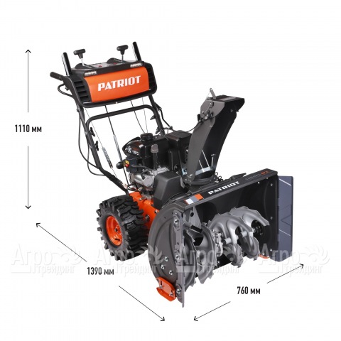 Снегоуборщик Patriot Сибирь 67E в Москве