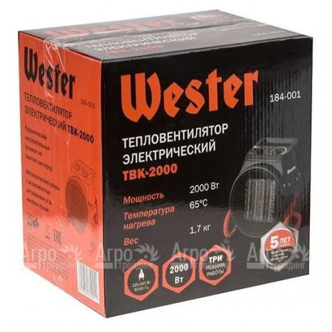 Тепловентилятор электрический Wester TBK-2000 в Москве