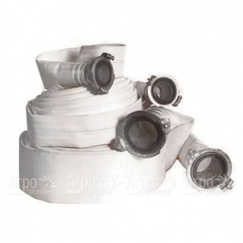 Рукав напорный 75 (20 м) с рукавной головкой ГР-80 для мотопомп Champion  в Москве