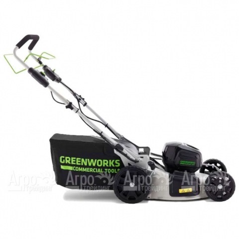 Газонокосилка аккумуляторная GreenWorks GC82LM51K5 в Москве