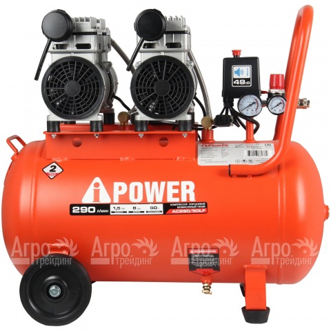 Компрессор безмасляный A-iPower AC290/50LF в Москве