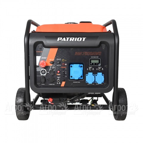 Бензогенератор инверторный Patriot iGN 7500 AWS 7.2 кВт в Москве
