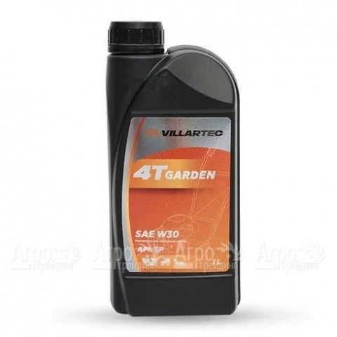 Масло моторное летнее Villartec 5098410000 4T Garden SAE W-30, 1 л для 4-х тактных двигателей  в Москве
