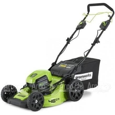Газонокосилка аккумуляторная GreenWorks GD60LM46SPK4 в Москве